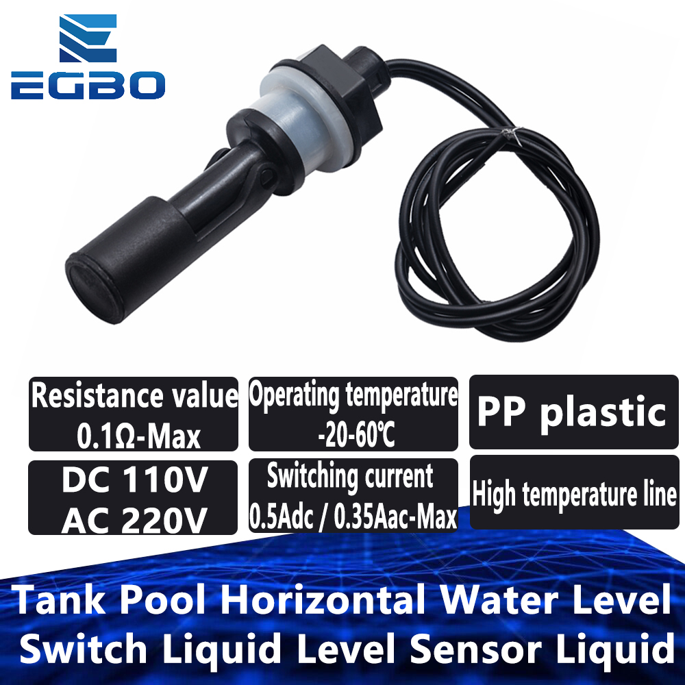 Hydration Sensor Skin - ถังสระว่ายน้ําระดับน้ําแนวนอนสวิทช์เซ็นเซอร์ระดับของเหลวของเหลว PP พลาสติก Ball FLOAT SWITCH