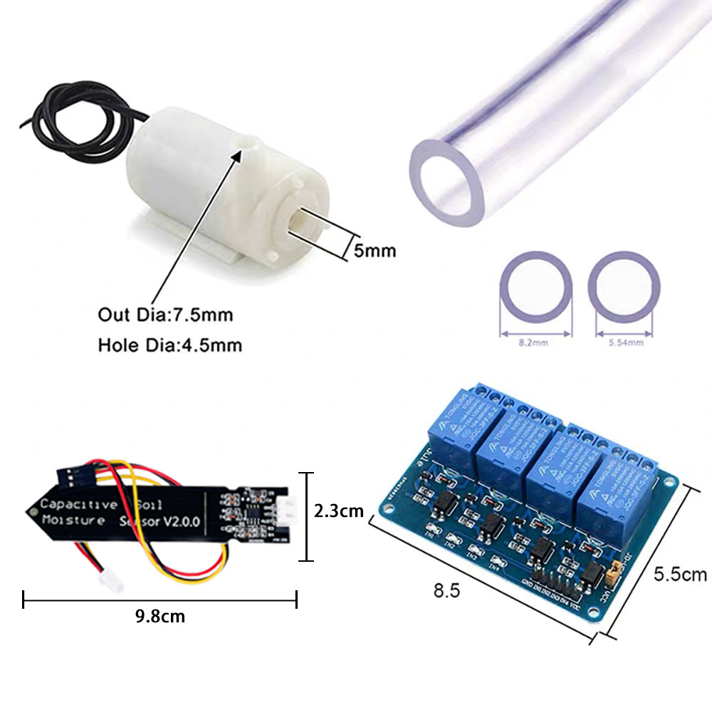 ชุดอุปกรณ์รดน้ำอัตโนมัติ 4 ทาง - Hydration Sensor Skin บทวิจารณ์และราคา