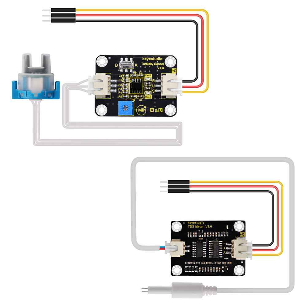 Keyestudio เครื่องวัดเซ็นเซอร์ - Hydration Sensor Skin บทวิจารณ์และราคา